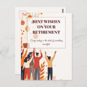 Gepersonaliseerde Kaart – Afscheidscollega’s (Voorkant / Achterkant)