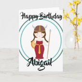 Gepersonaliseerde Kaart - de Prinses van de (Gele Bloem)