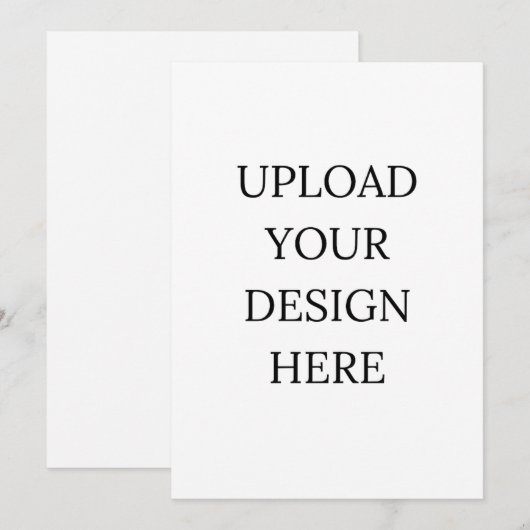 Gepersonaliseerde Kaart, gepersonaliseerde uitnodi Kaart (Voorkant / Achterkant)