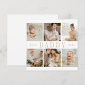 Gepersonaliseerde Kaart Vaderdag | Daddy Love (Voorkant / Achterkant)
