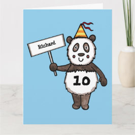Gepersonaliseerde Kaart van de Birthday-Kind van P