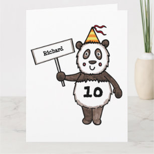 Gepersonaliseerde Kaart van de Birthday-Kind van P