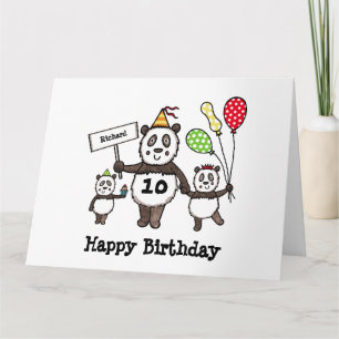 Gepersonaliseerde Kaart van de Birthday-Kind van P