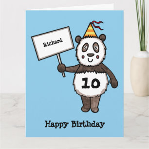 Gepersonaliseerde Kaart van de Birthday-Kind van P