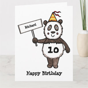 Gepersonaliseerde Kaart van de Birthday-Kind van P