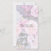 Gepersonaliseerde Kaart van gebedde gebedden / geb (Achterkant)