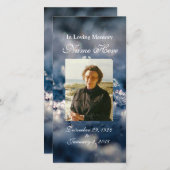 Gepersonaliseerde Kaart van gebedde gebedden / geb (Voorkant / Achterkant)