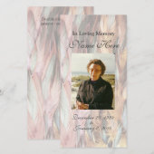 Gepersonaliseerde Kaart van gebedde gebedden / geb (Voorkant / Achterkant)