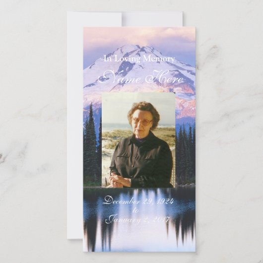 Gepersonaliseerde Kaart van gebedde gebedden / geb (Voorkant)