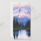 Gepersonaliseerde Kaart van gebedde gebedden / geb (Achterkant)