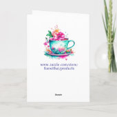 Gepersonaliseerde Kaart voor een goede vriend (Achterkant)