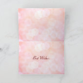 Gepersonaliseerde kaart voor geboorte aan toonder (Binnen)