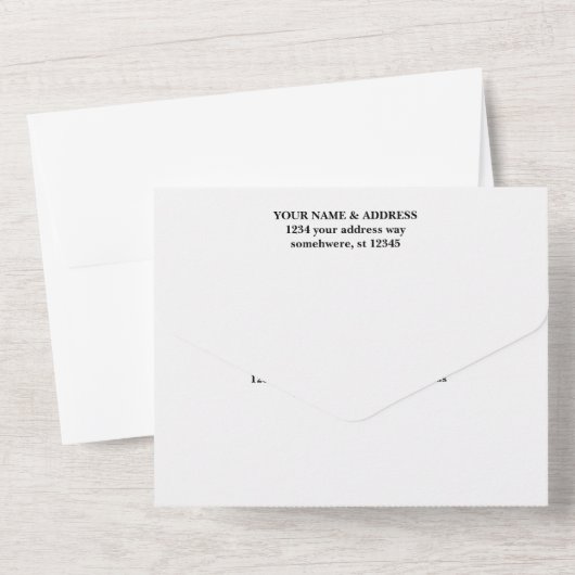 Gepersonaliseerde Kaarten voor het verzamelen van  (Achterkant)