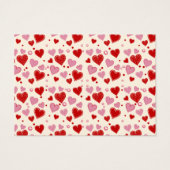 Gepersonaliseerde Kaarten voor Valentijn Visitekaartje (Achterkant)