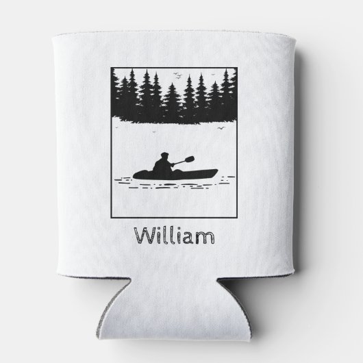 Gepersonaliseerde kajakken kajaker blikjeskoeler (Achterkant)