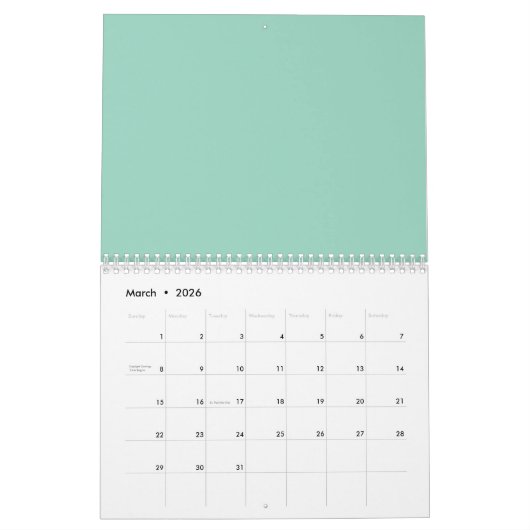 Gepersonaliseerde kalender 2025 – Stijlvol, functi (Mar 2026)