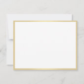 Gepersonaliseerde kalligrafie Sjabloon Gold Script (Achterkant)