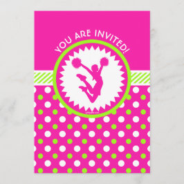 Gepersonaliseerde kamer / roze pom - groene pols-S Kaart