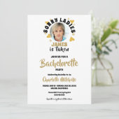 Gepersonaliseerde kamers Gezicht Foto Bachelorette Kaart (Staand voorkant)