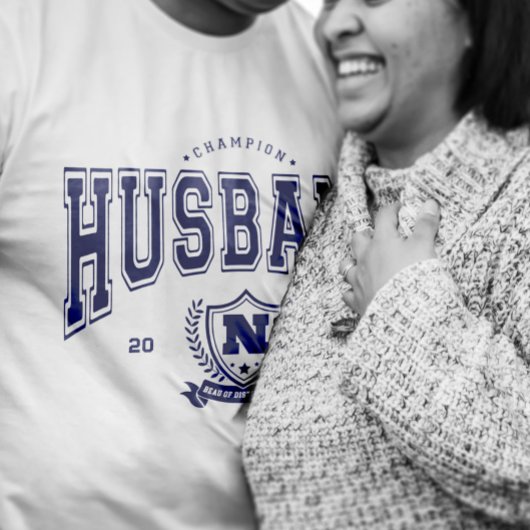 Gepersonaliseerde Kampioen Man Funny Mannen T-shirt