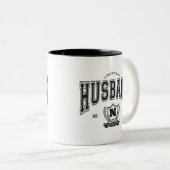 Gepersonaliseerde Kampioen Man Funny Mannen Tweekleurige Koffiemok (Voorkant rechts)