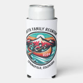 Gepersonaliseerde kanotocht seltzer blikjeskoeler (Seltzer Voorkant)