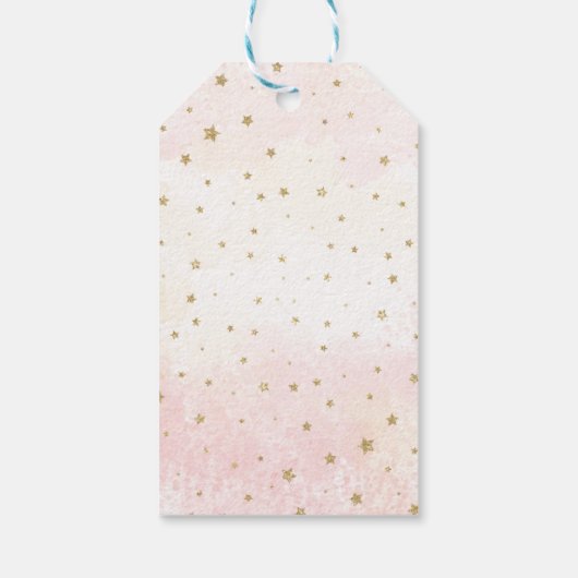 Gepersonaliseerde Kant Bunny Paascadeau Labels Cadeaulabel (Achterkant)