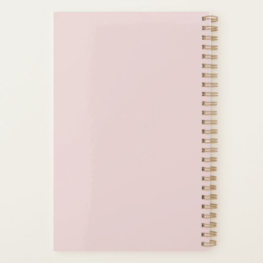 Gepersonaliseerde kantelaar met de schedelhand in  planner (Achterkant)