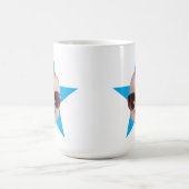 Gepersonaliseerde Kantoor Star Face Custom Face Gi Koffiemok (Center)