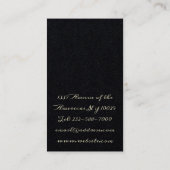 Gepersonaliseerde kapsaldi visitekaartje (Achterkant)