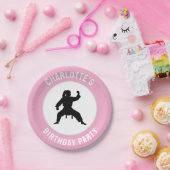 Gepersonaliseerde Karate / Taekwondo / Judo Verjaa Papieren Bordje (Feest)