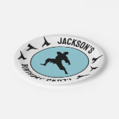 Gepersonaliseerde Karate / Taekwondo / Judo Verjaa Papieren Bordje (Gekanteld)