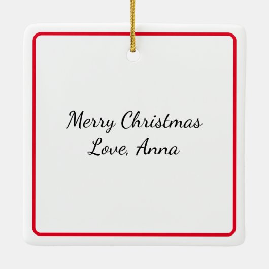 Gepersonaliseerde kardinaal en bloemen Mandala Keramisch Ornament (Achterkant)