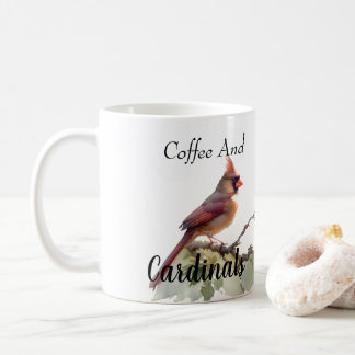 Gepersonaliseerde Kardinaalvogels Waarnemen Koffiemok