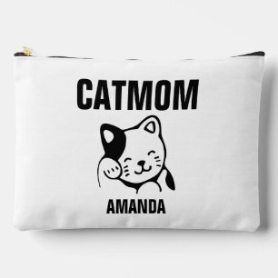 Gepersonaliseerde kat mam aangepaste naam etui