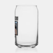 Gepersonaliseerde kat mam foto blikvorm glas (Links)