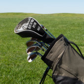GEPERSONALISEERDE KAT MOEDER GOLF HOOFDHOES GOLFHEADCOVER (Insitu)