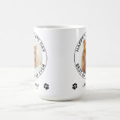 Gepersonaliseerde kat papa huisdier foto Happy Vad Koffiemok (Center)