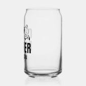 Gepersonaliseerde Kat Vader Naam Blikvorm Glas (Links)