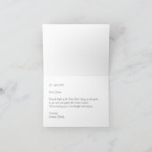 Gepersonaliseerde Katholieke Pasen Kaart (Binnen)