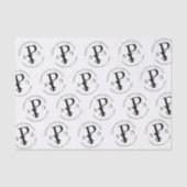 Gepersonaliseerde katholieke priesterorganisatie tissuepapier (Voorkant)