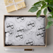 Gepersonaliseerde katholieke priesterorganisatie tissuepapier (Geschenk)