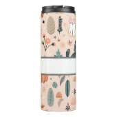 Gepersonaliseerde katten kinder drink tumbler thermosbeker (Achterkant)