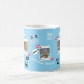 Gepersonaliseerde Kattenfoto Koffie Mok | Aangepas (Center)