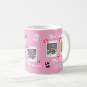 Gepersonaliseerde Kattenfoto Koffie Mok | Aangepas (Voorkant rechts)