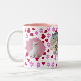 Gepersonaliseerde Kattenliefhebber Koffie Mok Cust
