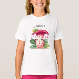 Gepersonaliseerde Kawaii Cartoon Kleuterschool Afs T-shirt