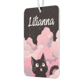 Gepersonaliseerde Kawaii Cat Luchtverfrisser (Links)