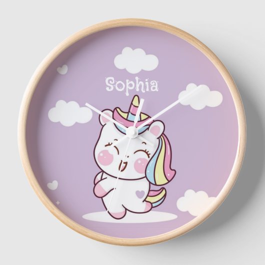 Gepersonaliseerde Kawaii magische eenhoorn meisjes (Voorkant)