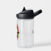 Gepersonaliseerde Kawaii Meisje Eten Ramen Waterfles (Links)